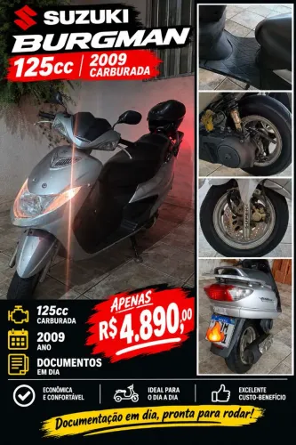 Burgman Automática top!!!