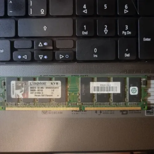 Memória Kingston 512 MB Notebook (DDR1)