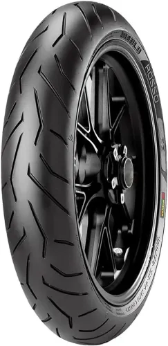 Pirelli Pneu Diablo Rosso 2 dianteiro 120/70R17 58W Novo Hornet XJ6 F800 Z900 ETC