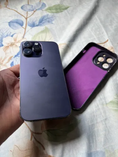 IPHONE 14 PRO MAX 256GB TROCO EM INFERIOR COM VOLTA PRA MIN
