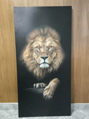 QUADRO LEÃO ? PRESENÇA QUE IMPRESSIONA