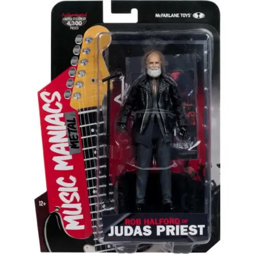 McFarlane Toys Music Maniacs Metal - Judas Priest Rob Halford - Novo / Lacrado