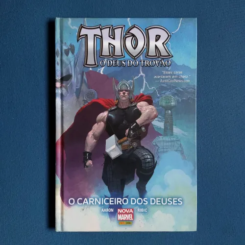 HQ Thor - O Carniceiro dos Deuses (Jason Aaron e Esad Ribic, Nova Marvel, Panini Comics)