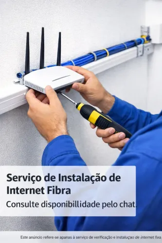Instalação de Internet Fibra Óptica