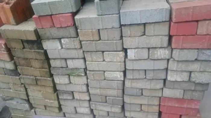Paver 1.200 unid. de paver retangular 6 cm R$ 800,00