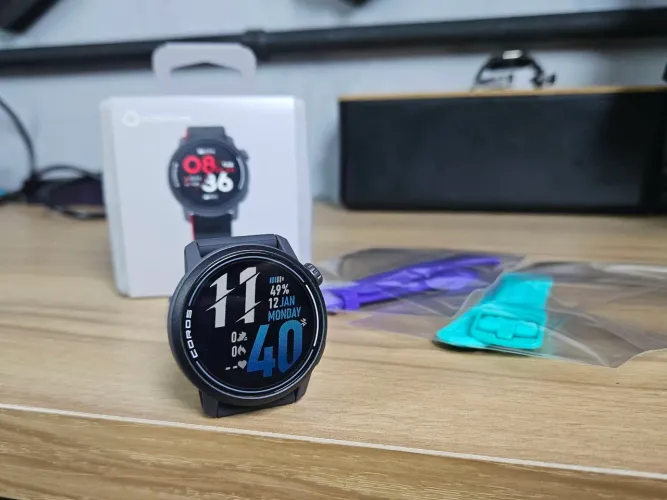 Coros Pace 3 Preto - Relógio esportivo GPS (oficial BR) com 3 pulseiras