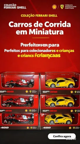Carrinhos de miniatura, controle remoto via Bluetooth