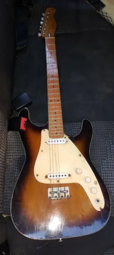 Guitarra vintage Giannini Supersonic / Stratosonic anos 70 - Original