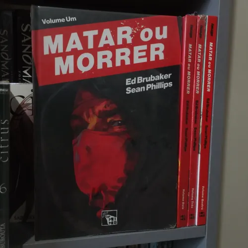 Coleção HQ Matar ou Morrer Completa 4 Volumes - Ed Brubaker e Sean Phillips - Mino