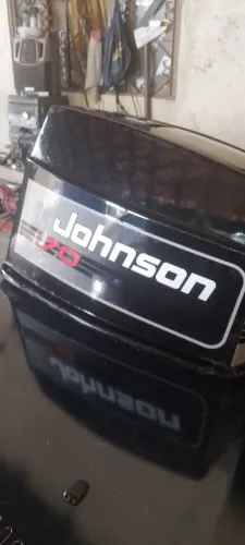 Capo motor de popa completo  com bandeja