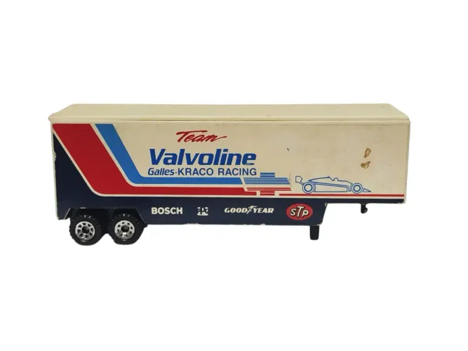 Miniatura Trailer Matchbox Convoy Cy104 Kenworth 1981 Branco (Usado)