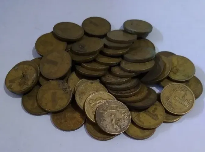 Kilo de moeda pra fabricação de aliança moeda antiga