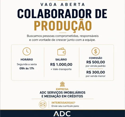 COLABORADOR DE PRODUÇÃO 