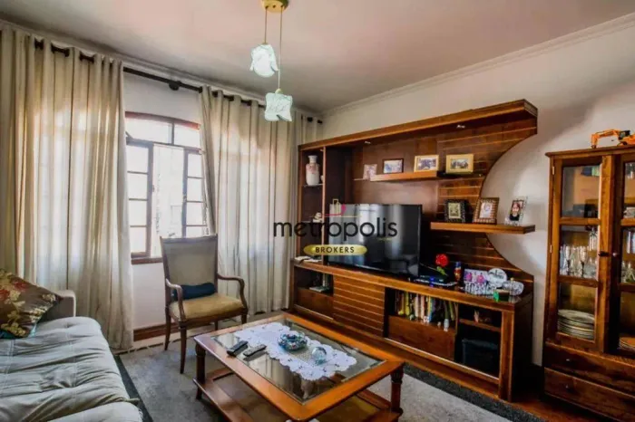 Sobrado com 5 dormitórios à venda, 330 m² por R$ 1.730.000,00 - Vila Scarpelli - Santo And