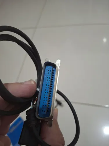 Cabo conversor USB paralelo para impressora 