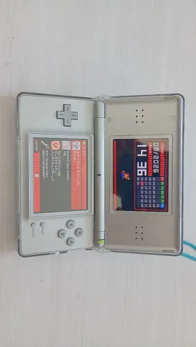Nintendo ds lite em perfeito estado! Desbloqueado!