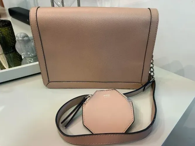 Linda bolsa - Arezzo - nude Couro Legítimo. Perfeita!