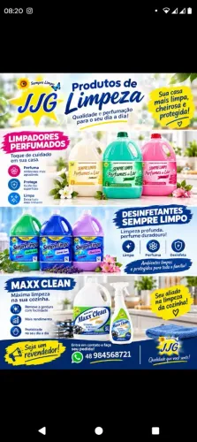 Produtos de limpeza 