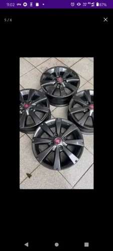 Rodas do Siena HLX 2012 original  aro 14