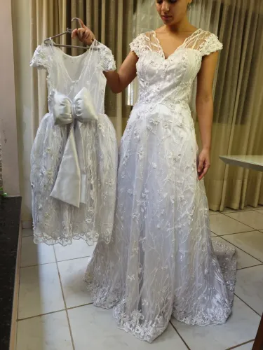 Vestido de Noiva (+daminha)