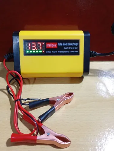 Carregador de Bateria automotivo carro e moto
