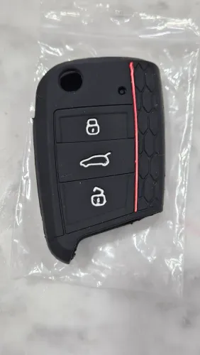 Capa capinha de silicone para chave presencial VW Polo Nivus Tera T-Cross Virtus