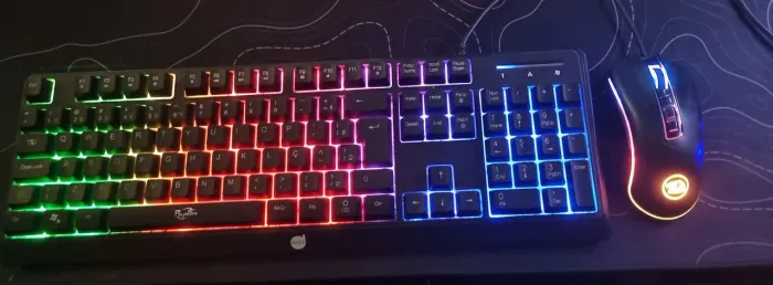 Mouse e Teclado Gamer