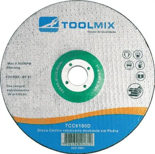 Disco Desbaste 7 Para Pedra Mármore e Granito Toolmix