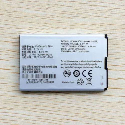 Bateria ZTE Li3715T42P3H654251 para A6 AC30 MF30 MF60 U600 U700 U230 Original
