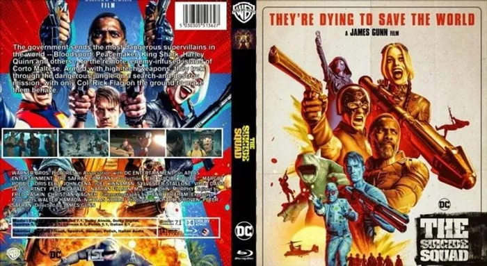 O ESQUADRÃO SUICIDA (2021) BLURAY