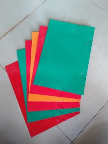 Pastas Papel com elástico e/ou com grampo trilho