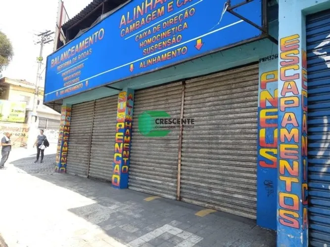 Salão comercial e casa na Carijós, V. Alzira, Santo André.
