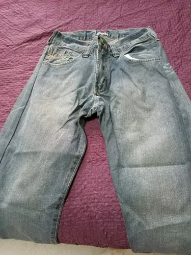 Calça Taco Jeans Cinza - 40