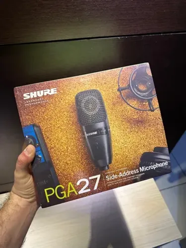 Microfone condensar pga 27 Shure zero 
