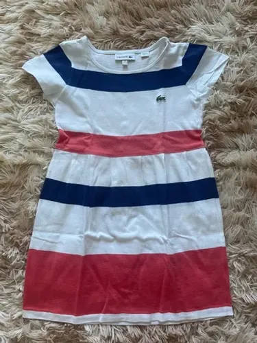 Vestido marca LACOSTE original infantil