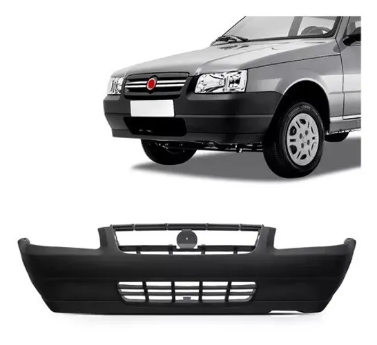 Parachoque Dianteiro Fiat Uno Fire 2006 a 2008- Preto Texturizado - Lumax