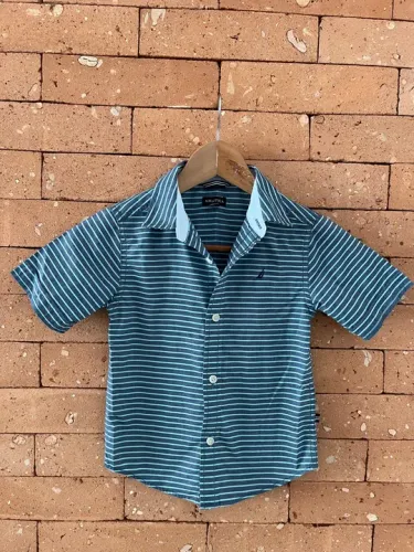 Camisa infantil Náutica meninos - 4/5 anos
