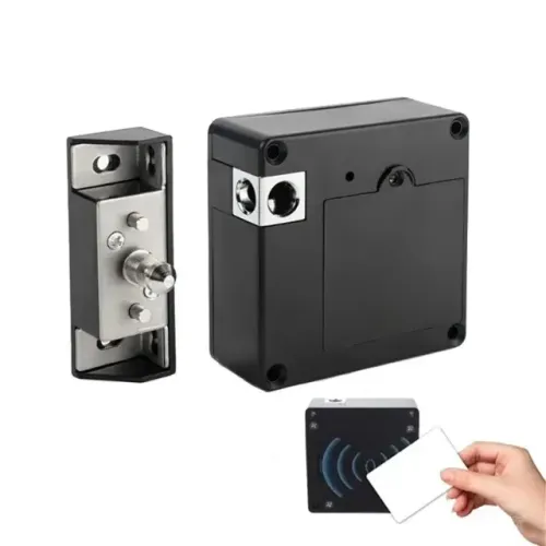 Fechadura Invisível Rfid Com Bloqueio Eletrônico Para Armários e Gavetas Automação COD-568