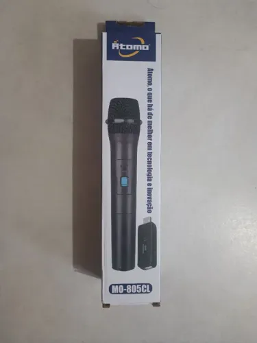 Microfone Sem Fio Átomo MO-805CL