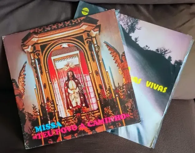 Lote 2 Lps Discos De Vinil Católico - Missas - Raros