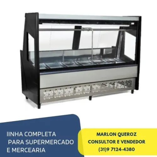 Balcão de Açougue 2 Metros Polar Novo