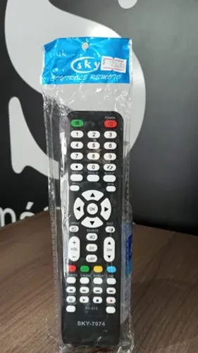 Controle Remoto Compátivel Tv Cce Lcd Sky-7974
