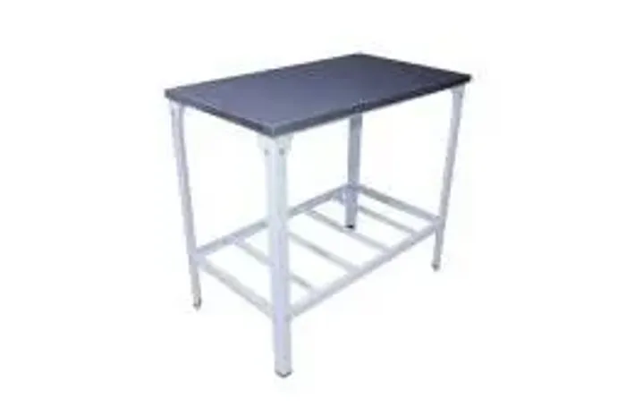 Mesa 1,90m x 0,55m Tampo inox estrutura epóxi - Guilherme