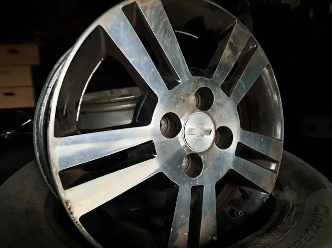 Roda aro 15 Gm agiles Ltz Grafite com diamantado 4x100 original