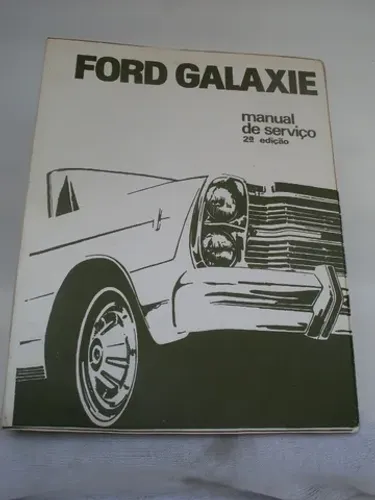 Manual de serviço do Ford Galaxie (Relíquia)