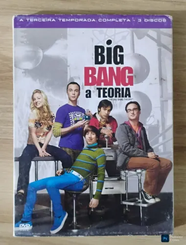 Big Bang Theory 3° Temporada Completa 3 DVDs 