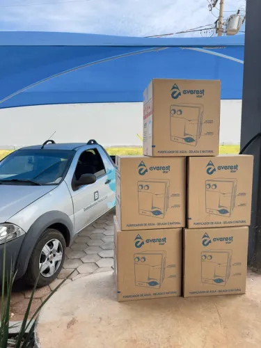 Bebedor soft novo na caixa 