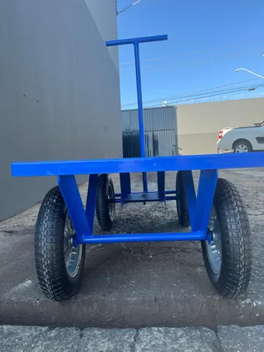 CARRINHO PARA TRANSPORTE DE CARGA MANUAL 800KG!!PRONTA ENTREGA!!