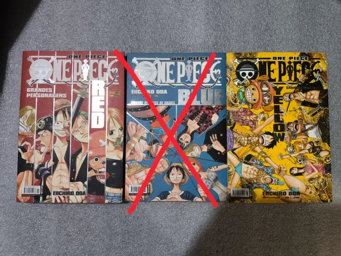 Databook - One Piece Red e Yellow