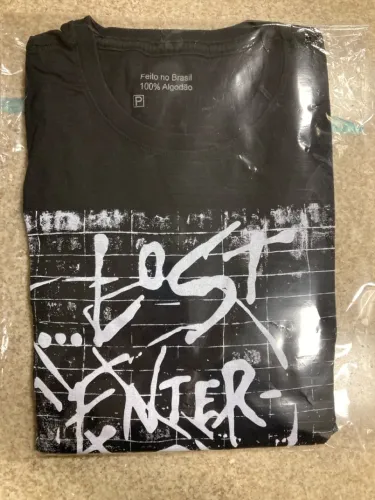 Camiseta Masculina Lost Preta